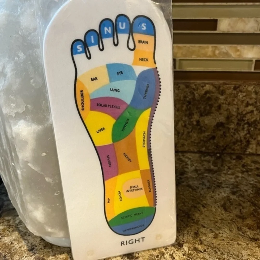 Avon Wellness Reflexology Socks - White